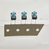 tact switch 6.2*6.2*7.5MM 2Pin T Stem push button switch microswitch JAE SANG switch
