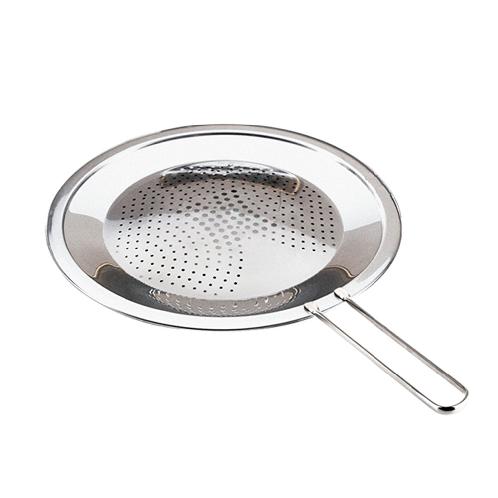 Stainless Steel Oil Splatter | stainless steel, fry pan, pot lid, kitchen, outdoor, boiling, frying, grill