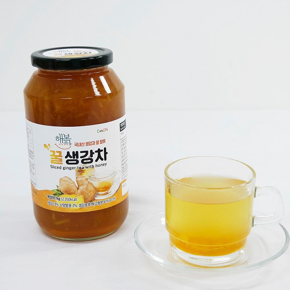 Honey ginger tea
