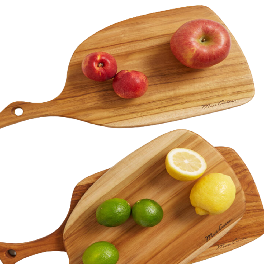 ESER Co.,Ltd chopping board L*3 set  made of natural wood with handmade style for home kitchen