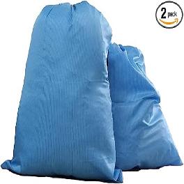 DT&G 2 Packs High Density-Conductive Large Laundry bags / Made of polyester, Drawstring closure, Ant