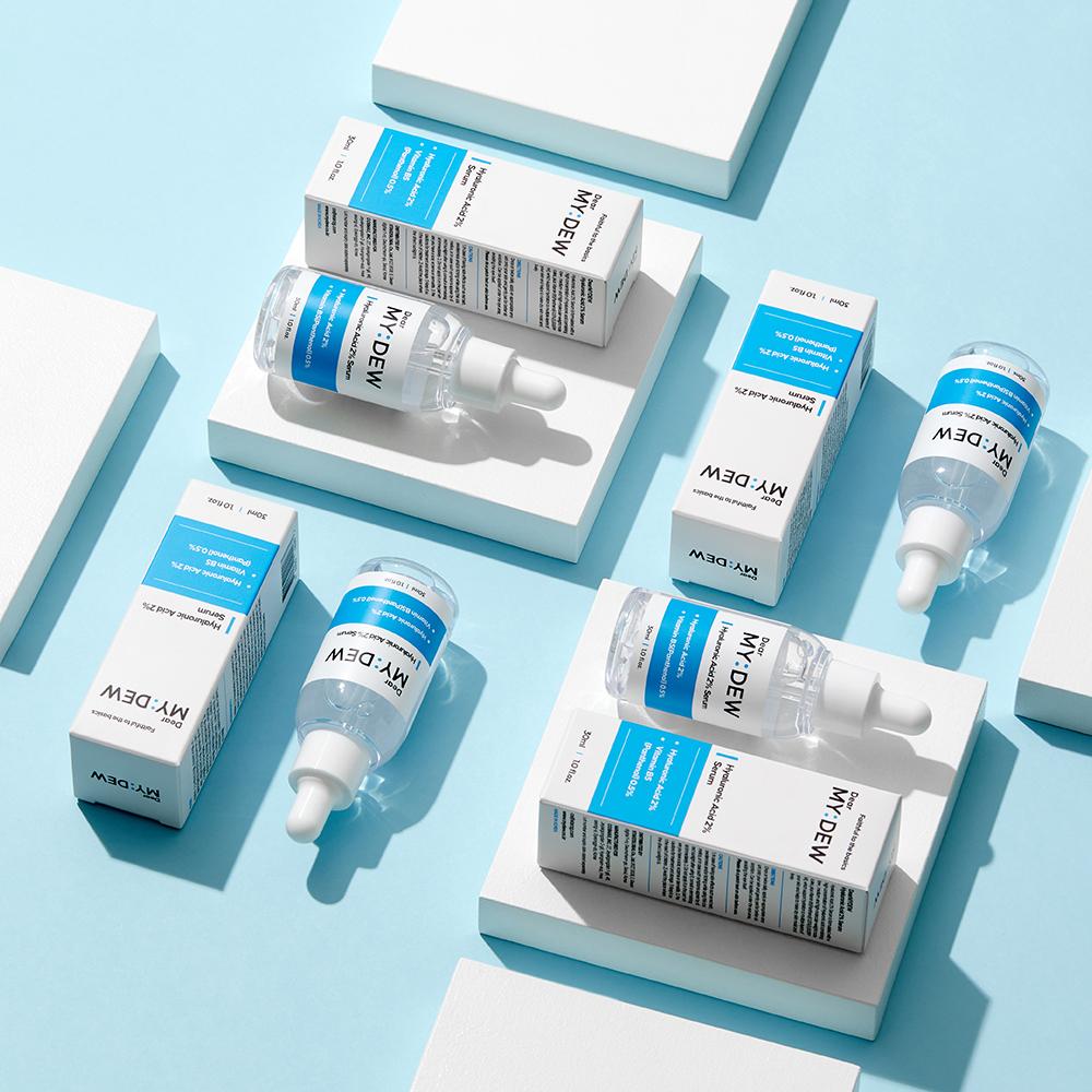 DearMYDEW 2% Hyaluronic Acid Serum with Vitamin B5, Hydrating Serum for Moisturizing, Anti-Aging, Fi