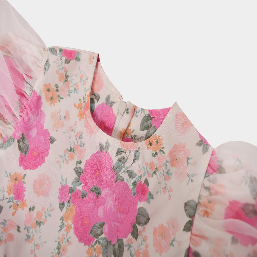 Flower organza dress